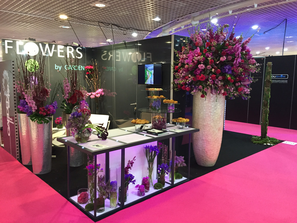 Expo Flora Méditerranée - Décoration florale événementielle - Mise en fleur